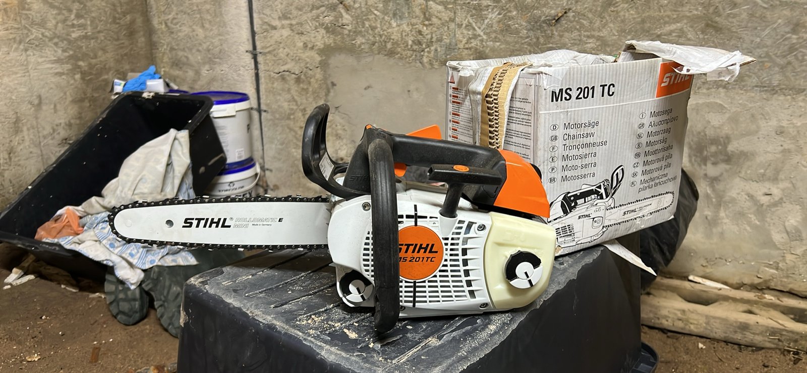 Parduodu nauja stihl 201tc