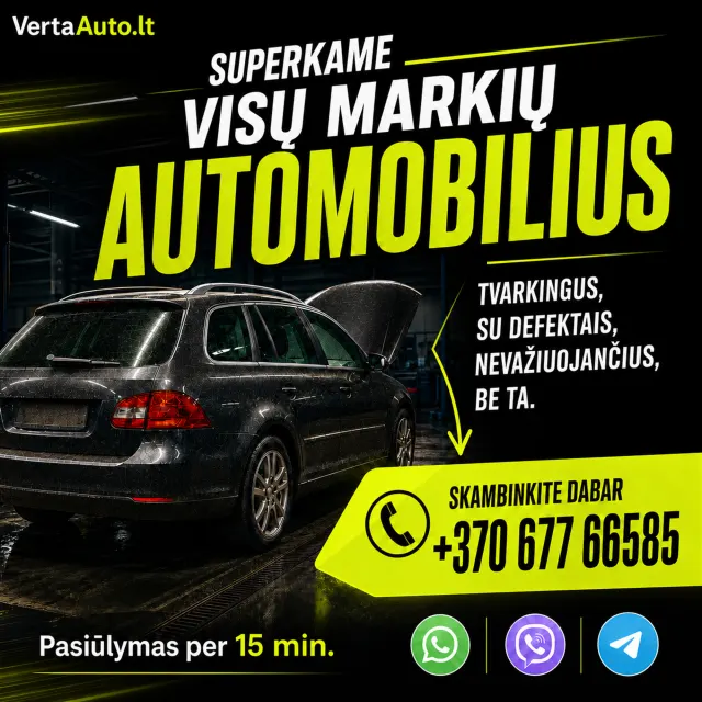 Superkame automobilius Alytuje ir Alytaus rajone